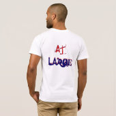 英国カッコいいパパアットIV Tシャツ (裏面フル)