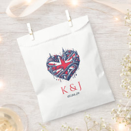 英国カップル結婚ズ フェイバーバッグ