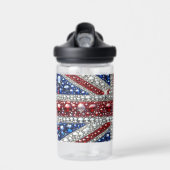 英国カラーデザインの水筒 ウォーターボトル (正面)