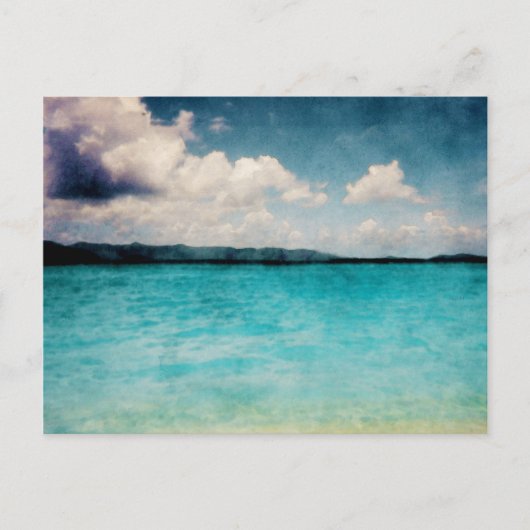 英国カリブのヴァージン諸島 ポストカード (正面)