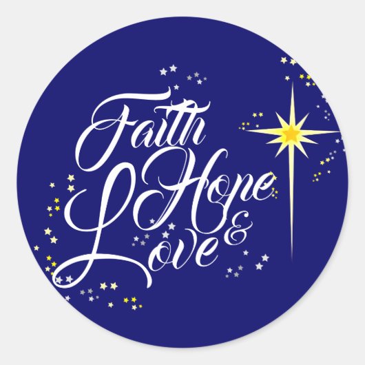 英国キリスト教クリスマス三王日 ラウンドシール (正面)