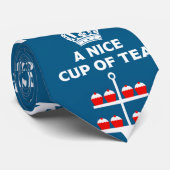 英国クラシック茶の飲み物 ネクタイ (ロール)