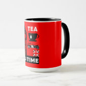 英国クラシック茶の飲み物 マグカップ (正面右)