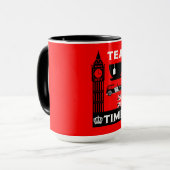 英国クラシック茶の飲み物 マグカップ (正面左)