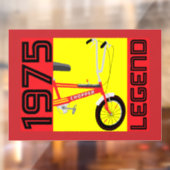 英国クラシック1970年の象徴的自転車 ウィンドウサイン (シート2)