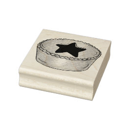 英国クリスマスフルーツミンスパイフェスティバル食品 ラバースタンプ