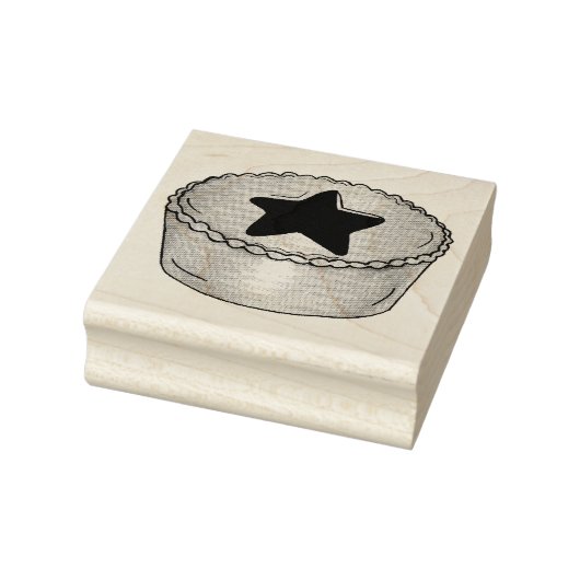 英国クリスマスフルーツミンスパイフェスティバル食品 ラバースタンプ (スタンプ)