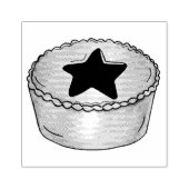 英国クリスマスフルーツミンスパイフェスティバル食品 ラバースタンプ (インプリント)