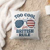 英国クール支配に勝る | 7月おもしろい4日 クッション (ブランケット)