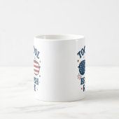 英国クール支配に勝る | 7月おもしろい4日 コーヒーマグカップ (中央)