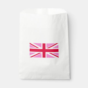 英国ゲイプライド(ピンクユニオンジャック) (ゲイイギリス国旗) フェイバーバッグ