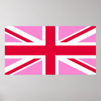 英国ゲイプライド（ピンクユニオンジャック） (ゲイイギリス国旗)