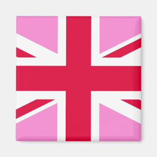 英国ゲイプライド(ピンクユニオンジャック) (ゲイイギリス国旗) マグネット