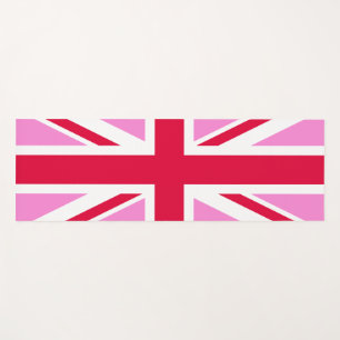 英国ゲイプライド（ピンクユニオンジャック） (ゲイイギリス国旗) ヨガマット