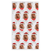 英国コッカースパニエル犬犬はクリスマスを育てる スモールペーパーバッグ (裏面)