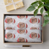 英国コッカースパニエル犬犬はクリスマスを育てる 薄葉紙 (ギフト)