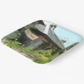 英国コテージII花園写真 ペーパープレート (傾斜あり)