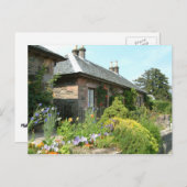 英国コテージII花園写真 ポストカード (正面/裏面)