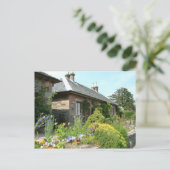 英国コテージII花園写真 ポストカード (スタンド正面)