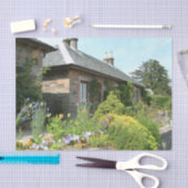 英国コテージII花園写真 薄葉紙 (クラフト)