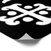 英国ゴシック書道15世紀 ポスター (角)