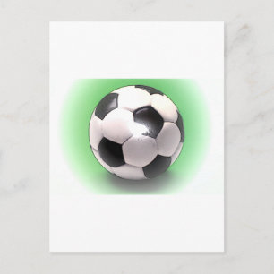 英国サッカーボール ポストカード