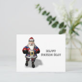 英国サンタクロースオンボクシングデイ シーズンポストカード (スタンド正面)