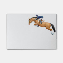 英国ショーのジャンパーの馬のポスト・イット ポストイット