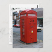 英国ジョージVレターボックス1929 ポストカード (正面/裏面)