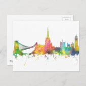 英国スカイライン，ブリストル ポストカード (正面/裏面)