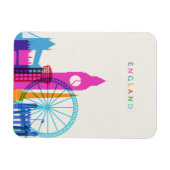 英国スカイライン マグネット (横)