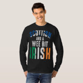 英国スコットランドと少しアイルランド語 Tシャツ (正面フル)