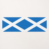 英国スコットランド国旗を持つ愛国的なヨガマット ヨガマット (裏面(横))