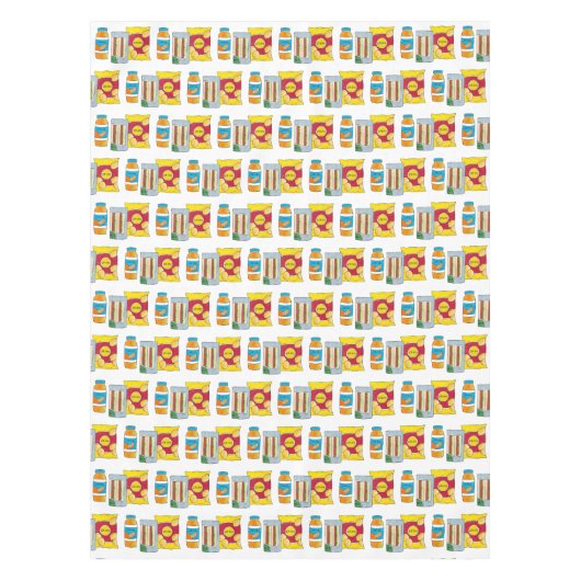 英国スーパーマーケットディールクリスサンドウィッチUK テーブルクロス (正面)