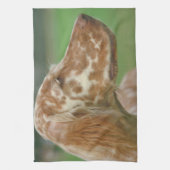 英国セッター犬の台所タオル キッチンタオル (縦)