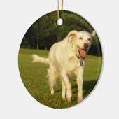 英国セッター セラミックオーナメント (左)