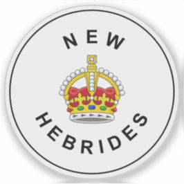 英国ニューヘブリデスのバッジ、バヌアツ（1906年～1952年） シール