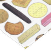 英国ビスケットショートブレッドティーの消化 テーブルクロス (アングル)