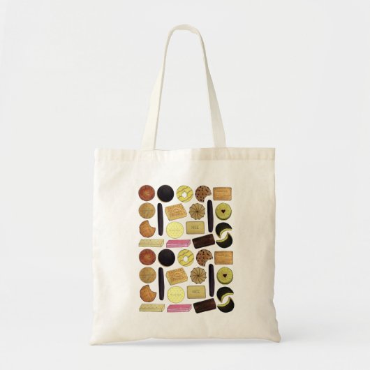 英国ビスケットショートブレッドティーの消化 トートバッグ (正面)