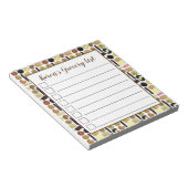 英国ビスケットショートブレッドティーの消化 ノートパッド (アングル)