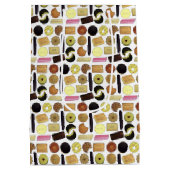 英国ビスケットショートブレッドティーの消化 ミディアムペーパーバッグ (裏面)