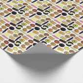 英国ビスケットショートブレッドティーの消化 ラッピングペーパー (角)