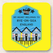 英国ビーチハットギフトと装飾 コースター (正面)