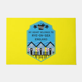 英国ビーチハットギフトと装飾 ドアマット