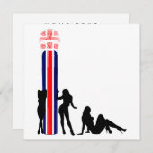 英国フラグマイク 招待状 (正面/裏面)