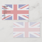 英国フラグ 名刺 (正面/裏面)