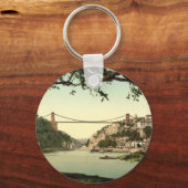 英国ブリストルのクリフトンサスペンションブリッジI キーホルダー (正面)