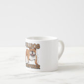 英国ブルドッグおもしろいブルドッグウィスパー エスプレッソカップ (正面右)