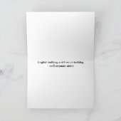 英国ブルドッグフランスのとブルドッグ カード (内部)