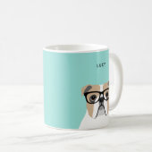 英国ブルドッグマグカップ コーヒーマグカップ (正面右)